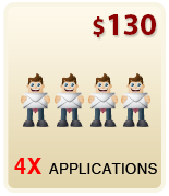 Pay for FOUR Rental Applications